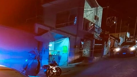 El asesinato ocurrió en un comercio localizado en la calle José Manuel Othón (Foto: RED-113)