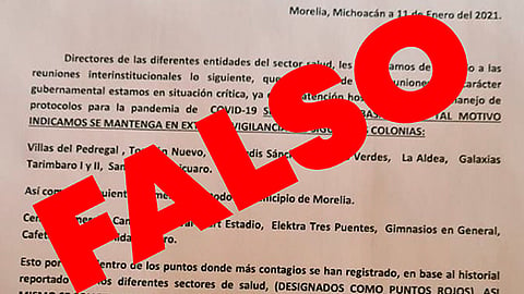 La imagen circulada no corresponde al formato utilizado para los documentos oficiales (Foto: cortesía)