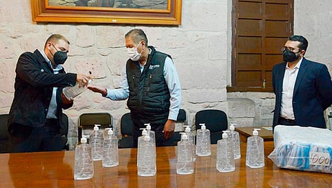 Ambas partes coincidieron en qué es necesario redoblar esfuerzos para poder romper la cadena de contagios (Foto Cortesía)