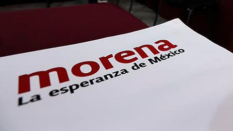 Bertha Luján Uranga informó sobre la suspensión de la sesión ordinaria (Foto: Cortesía)