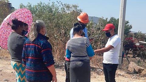 30 familias serán las beneficiadas con el proyecto de electrificación (Foto Cortesía)