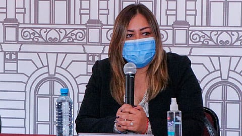 Hernández Abarca comentó que no es casualidad que en Michoacán ya se cuente con la Ley Olimpia (Foto Facebook: Nuria Gabriela Hernández Abarca)