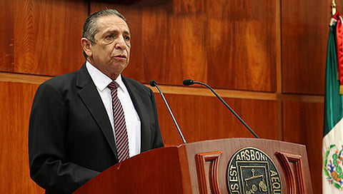 El informe de actividades se transmitió por poderjudicialmichoacan.gob.mx espacio donde ya está disponible para su consulta (Foto Cortesía)