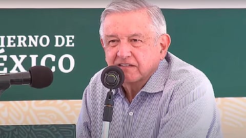 Aseguró que la reforma energética garantizará que no haya apagones, así como crisis en la energía eléctrica (Fotograma YouTube: Gobierno de México)