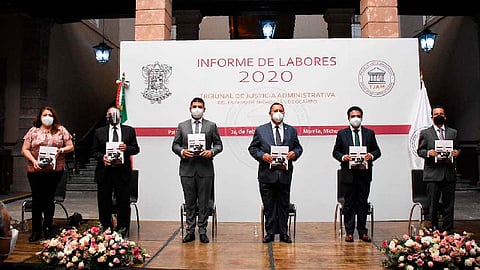 En el documento también se informan datos y acciones de lo realizado por el órgano interno de control (Foto: cortesía)