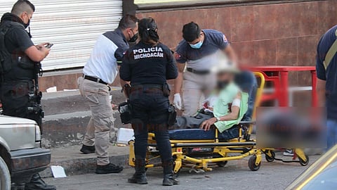 El ataque a balazos ocurrió en la colonia Generalísimo Morelos de Zamora (Foto: RED 113)