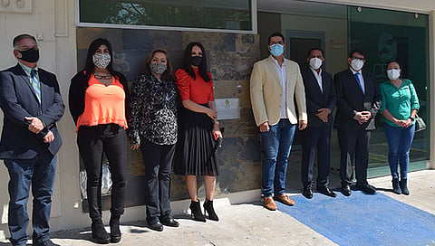 Estuvieron presentes Claudia Zúñiga, María del Carmen Duarte, María Concepción Cruz y Juan Anguiano (Foto Cortesía)