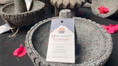 La elaboración de los molcajetes de piedra son una actividad prehispánica (Foto: Cinthya Arroyo)