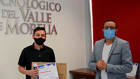 Los retos ganadores fueron: Hackathon con “Desarrollo de un sistema inteligente de alumbrado público” y el reto Cienciathon con “Tratamiento de vinanzas mezcaleras" (Foto Cortesía)