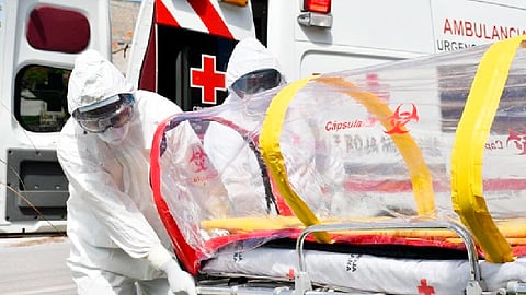 La ocupación hospitalaria general en todo el país es de 23 por ciento (Foto Twitter: @CruzRoja_MX)