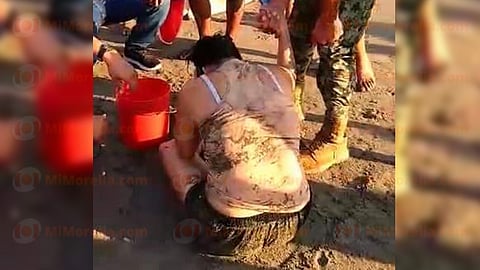 Fue trasladada a un hospital en la cabecera municipal para valoración (Foto: Red 113)