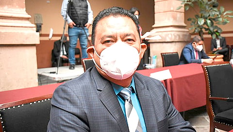 El asambleísta puntualizó que 631 millones de pesos o mil millones de pesos es mucho dinero que no se dejará en manos del estado (Foto Cortesía)