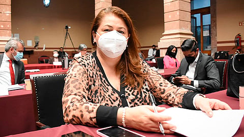 Cristina Portillo, refirió que la Comisión actuará con base en la Ley y nombrarán a alcaldes sustitutos conforme lo estipula el artículo 50 de la Ley Orgánica Municipal (Foto Cortesía)
