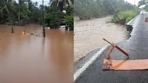 En Playa azul se presentaron incidencias por inundaciones (Foto: Carlos Himer)