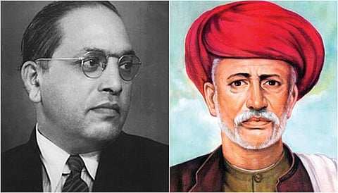 B.R. Ambedkar and Jyotiba Phule