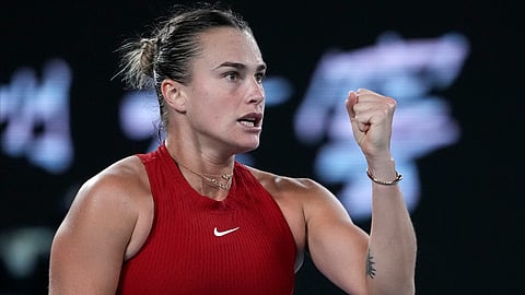World number two Aryna Sabalenka Aryna Sabalenka of Belarus.