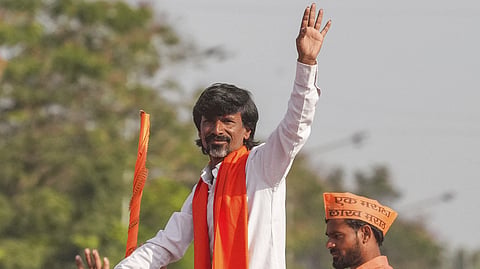Maratha quota activist Manoj Jarange.
