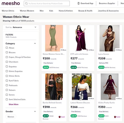Meesho is one of the fastest-growing e-commerce platforms in India