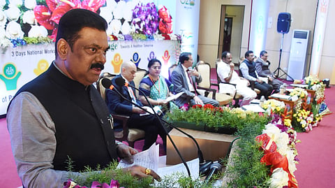 Union Minister of State for Panchayat Raj, Kapil Moreshwar Patil.