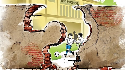 Officials in Prakasam district are listing aided schools with fewer than 10 students or zero admissions this year