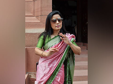Expelled TMC MP Mahua Moitra.