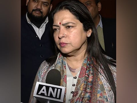 Union Minister Meenakshi Lekhi.