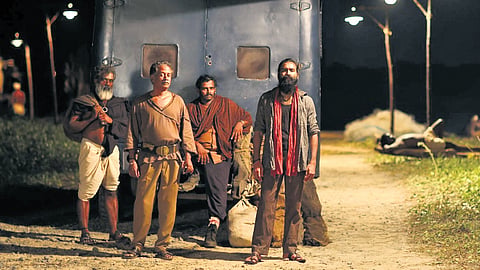 A still from Captain Miller.