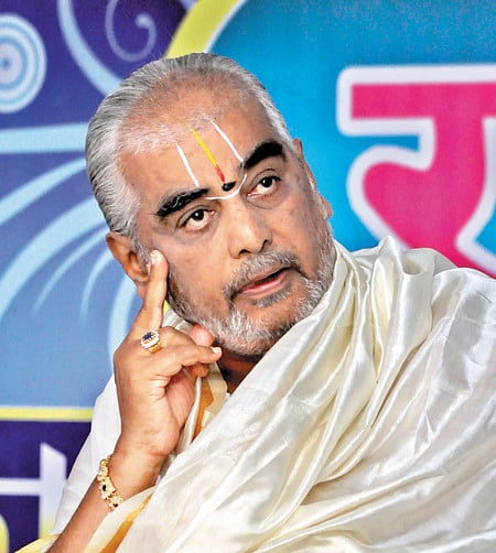 Tirumala Tirupati Devasthanams Board of Trustees has removed Tirumala Temple's honorary chief priest AV Ramana Deekshitulu from the post.