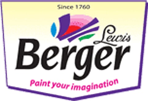Berger paints logo for representative purpose.