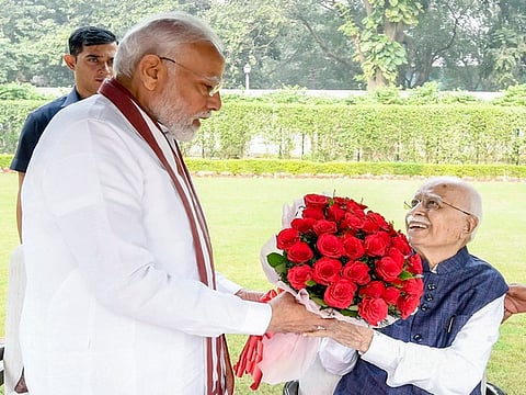 Karnataka BJP, JDS leaders welcome centre’s move to award Bharat Ratna to LK Advani