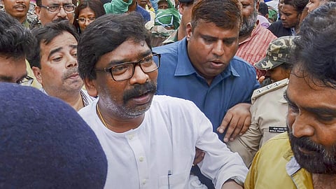 Jharkhand Mukti Morcha JMM Working President and former Chief Minister Hemant Soren