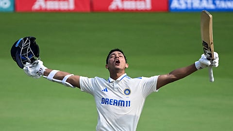 Indian cricketer Yashasvi Jaiswal