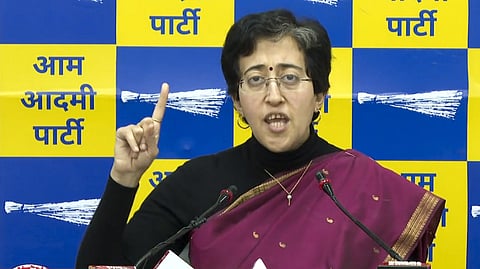 Chief Minister-designate Atishi