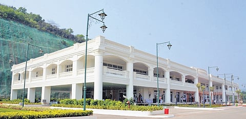 Haritha Resorts was redeveloped in an extent of over nine acres with `365.24 crore in Vizag. The new block has seven buildings.
