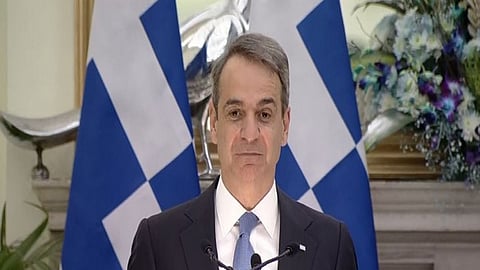 Greek PM Kyriakos Mitsotakis