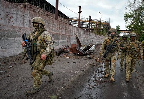 Russian soldiers