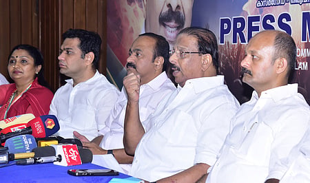 Representative Image: KPCC President K Sudhakaran and Opposition leader VD Satheesan during the press meet at BTH hotel in Kochi.