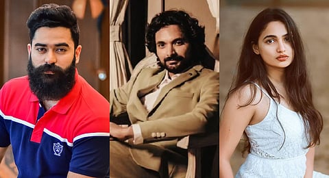 L-R: Shine Shetty, Suraag Sagar, Rishika Naik
