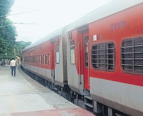 Representative picture of the Rani Chennamma Express