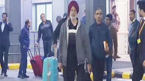 Ragesh Gopakumar was one of the Indian Navy veterans released by Qatar government.