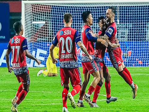 Jamshedpur FC in the last season