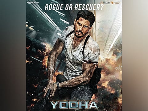 Yodha movie poster.