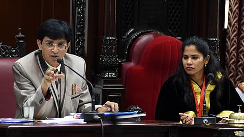 Chennai Corporation Commissioner J Radhakrishnan and Mayor R Priya.