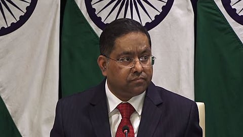 MEA spokesperson Randhir Jaiswal