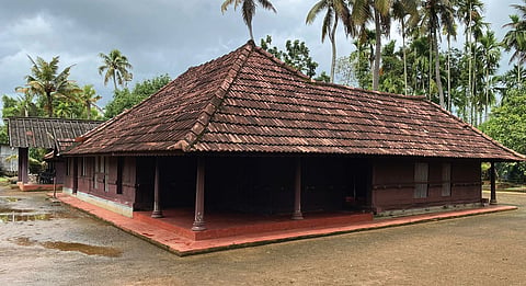 M S Swaminathan’s ancestral home in Mankombu, Kuttanad.