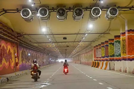 Image of tunnel used for representative purpose only.
