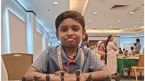 Pondicherry’s chess prodigy Rahul Ramakrishnan