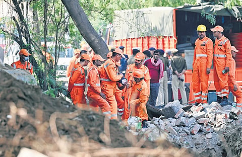 A visual from the borewell accident