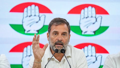 Congress leader Rahul Gandhi