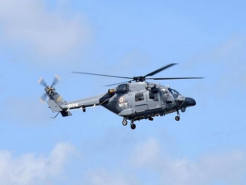 The Indian Coast Guard (ICG) has deployed its surface and air assets for a search operation after one of its helicopters.